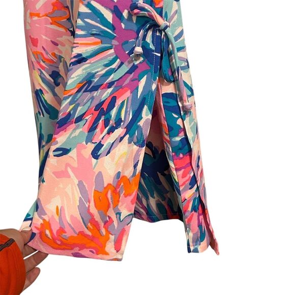 Lilly Pulitzer Women's Floral Dress Size 8 Multicolor Resort Wear - Picture 8 of 16